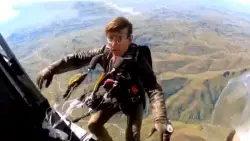 Tom Cruise awarded Guinness World Record for flaming parachute stunt